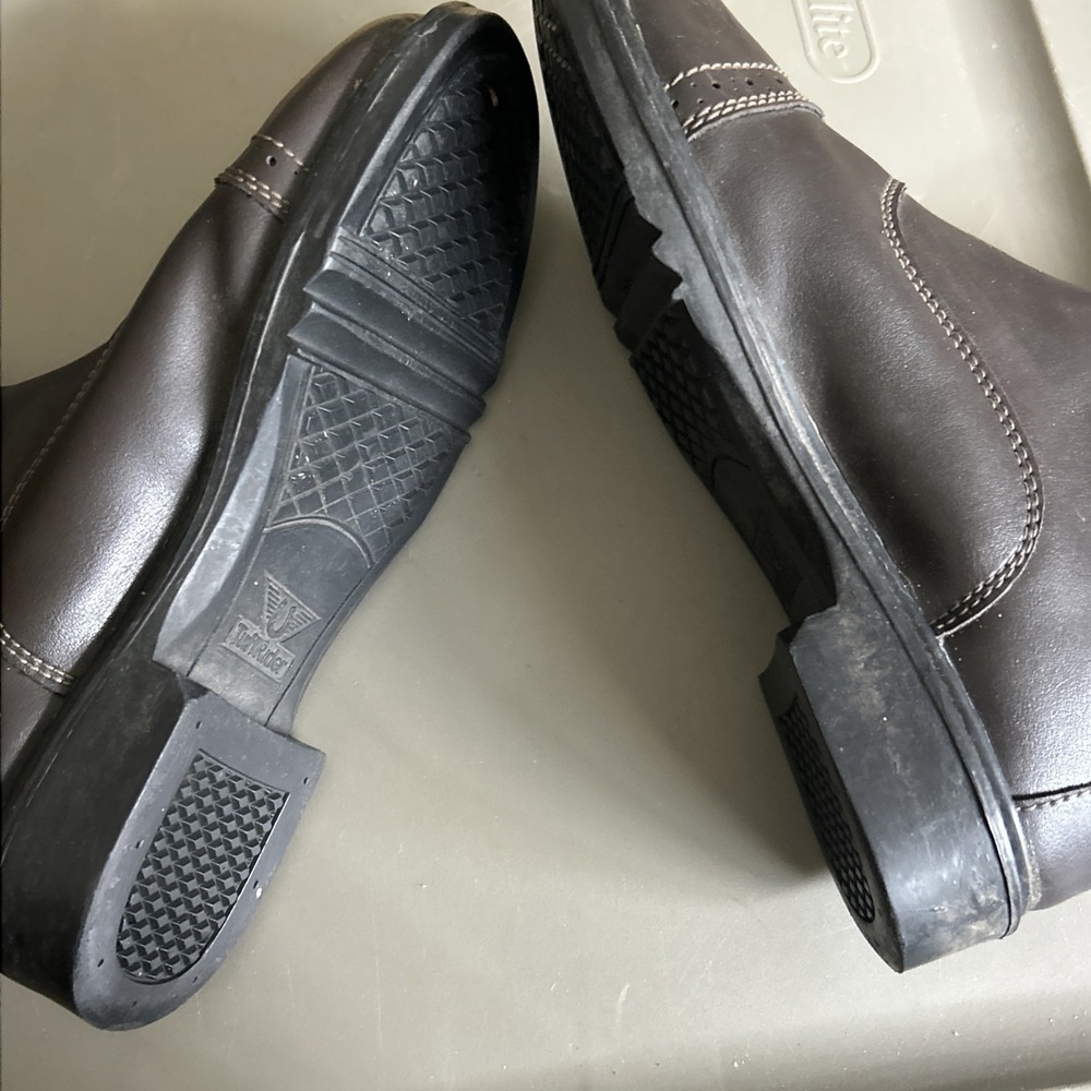 TuffRider Girls Brown Starter Front Zip Paddock Riding Equestrian Boots Sz 5 - Picture 14 of 16